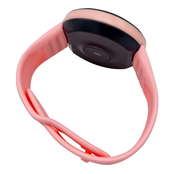 Reloj Inteligente Smartwatch Circular Fitness Ritmo Card Color Variante Rosado