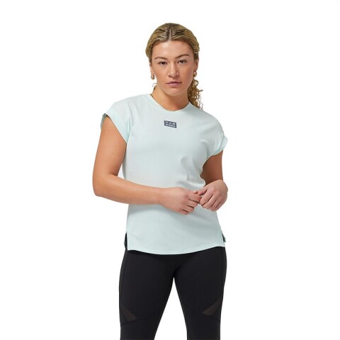 Remera New Balance Impact Sleeve Verde