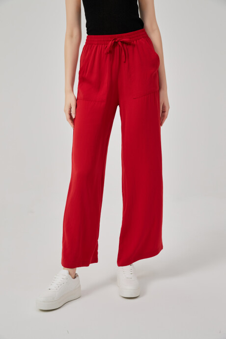 Pantalon Shiga Rojo Oscuro