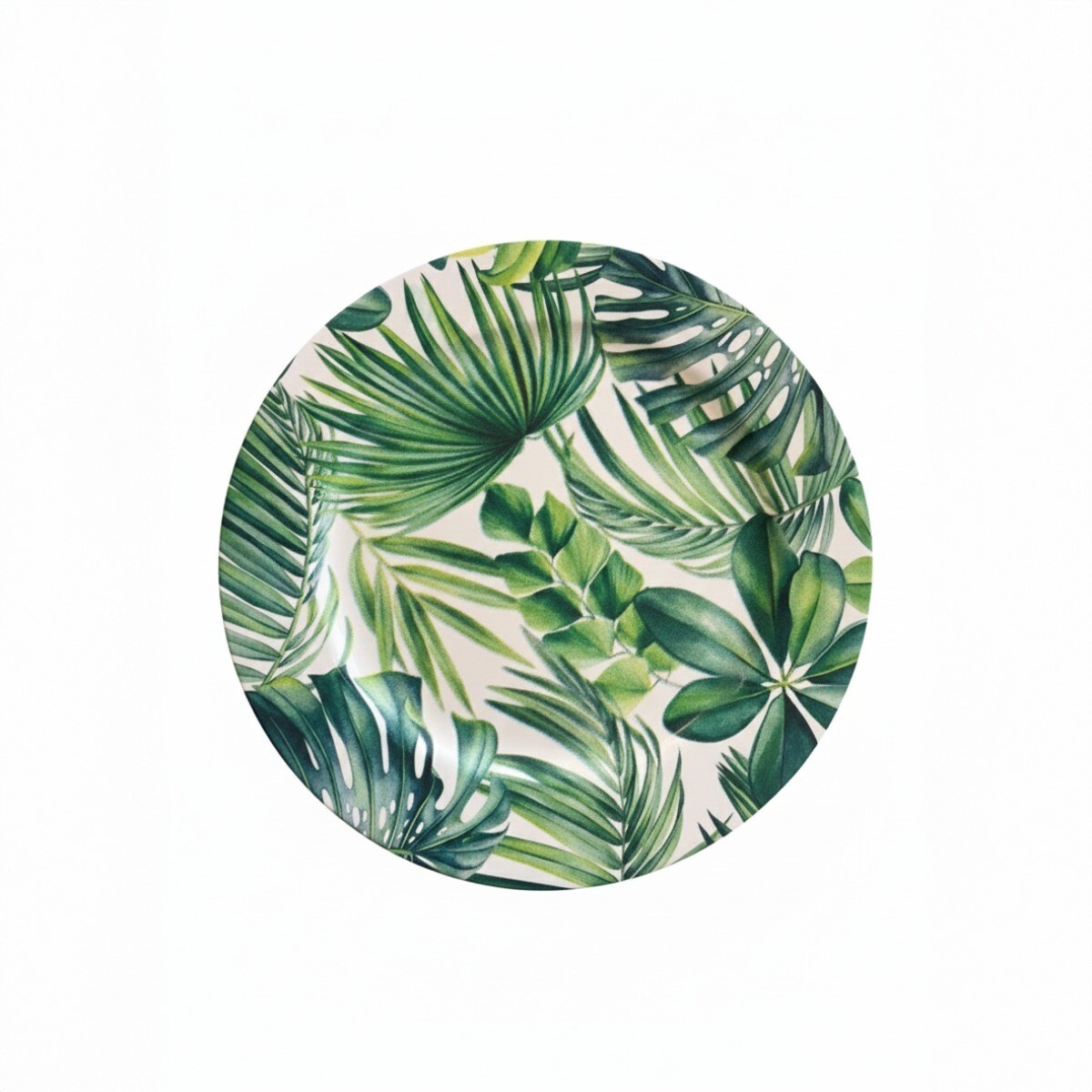 BAJO PLATO PLAST DIS HOJAS 33CM 