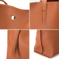 Bolso Cartera de Hombro Marrón