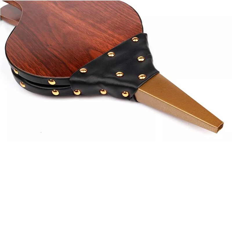 Fuelle de madera para estufa con puntero metálico MARRON
