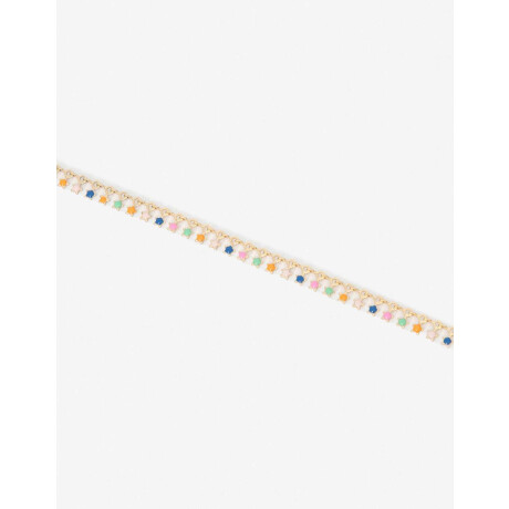 Choker Cadena Estrellas Dorado