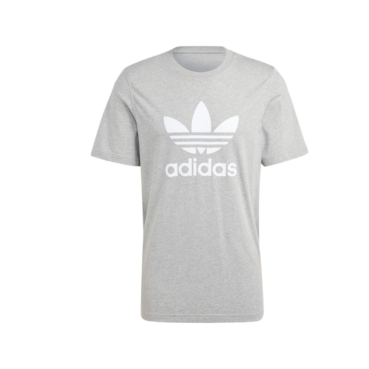 REMERA adidas ADICOLOR CLASSICS TRIFOLIO - MEDIUM GREY HEATHER 