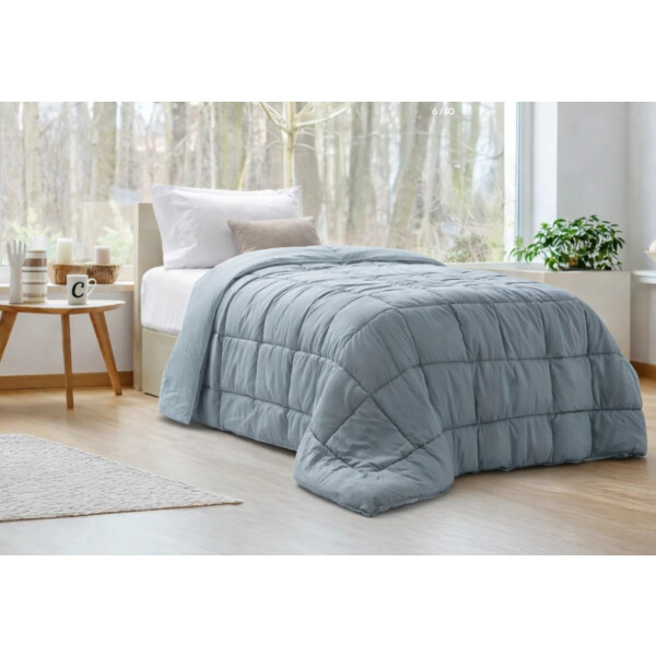 ACOLCHADO REVERSIBLE GRIS 1.5 X 2 MT 1 PLAZA ACOLCHADO REVERSIBLE GRIS 1.5 X 2 MT 1 PLAZA