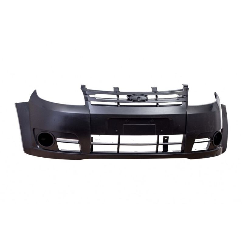 PARAGOLPE DELANTERO (NEGRO LISO) CON CARETA CON AGUJERO Paragolpe Delantero (negro Liso) Con Careta Con Agujero