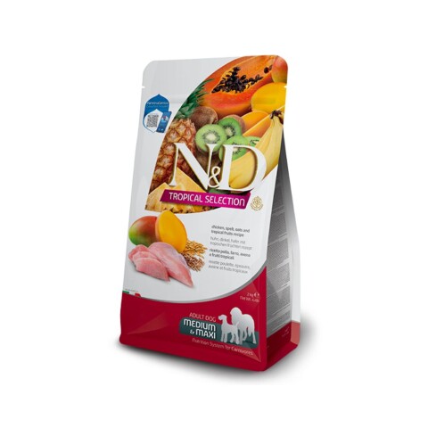 N&D Tropical Can Ad Md/Mx Fgo 2 + 0,5 Kg N&D Tropical Can Ad Md/Mx Fgo 2 + 0,5 Kg