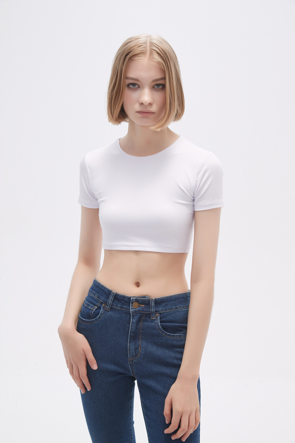 Remera Hazakura Blanco