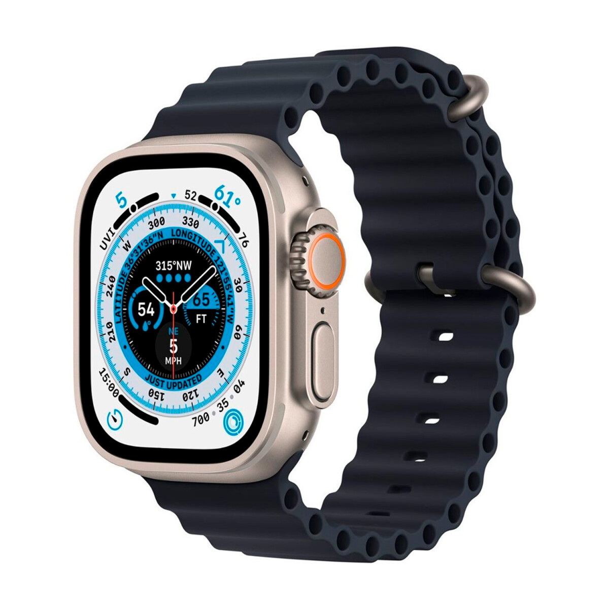 Apple Watch Ultra 49mm GPS CELL Midnight 49 Mm - Midnight Ocean MQET3LL/A 