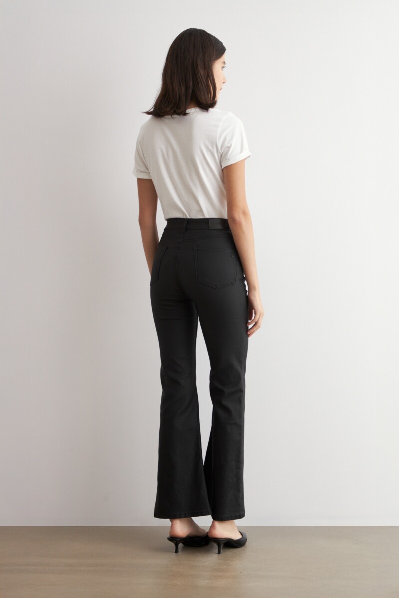 Pantalón oxford Turner engomado negro