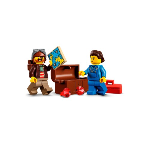 Bloques para armar Lego City Desafio acrobático: Ataque al tiburón 122 Piezas 5+ Bloques Para Armar Lego City Desafio Acrobático: Ataque Al Tiburón 122 Piezas 5+