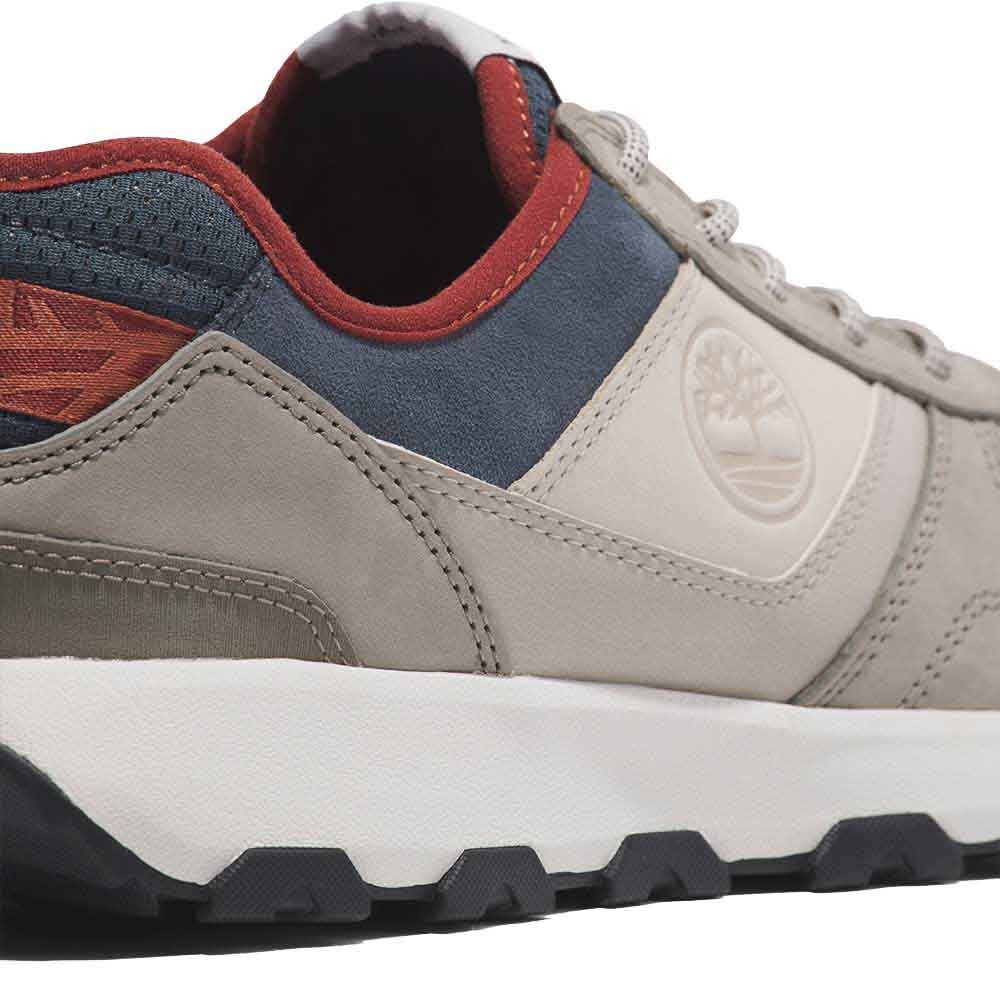 Low Lace Up - Hombre Light Taupe Nubuck
