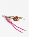 Llavero Cordón Llavero Y Bag Charm Pretzel - Combinacion Multicolor
