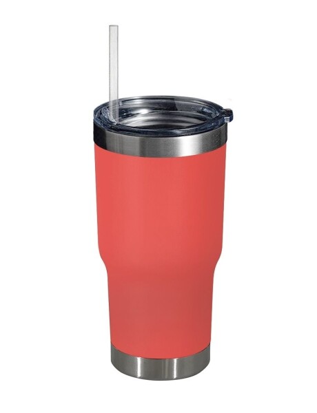 VASO TERMICO C/SORBITO 560ML AC.INOX CORAL VASO TERMICO C/SORBITO 560ML AC.INOX CORAL