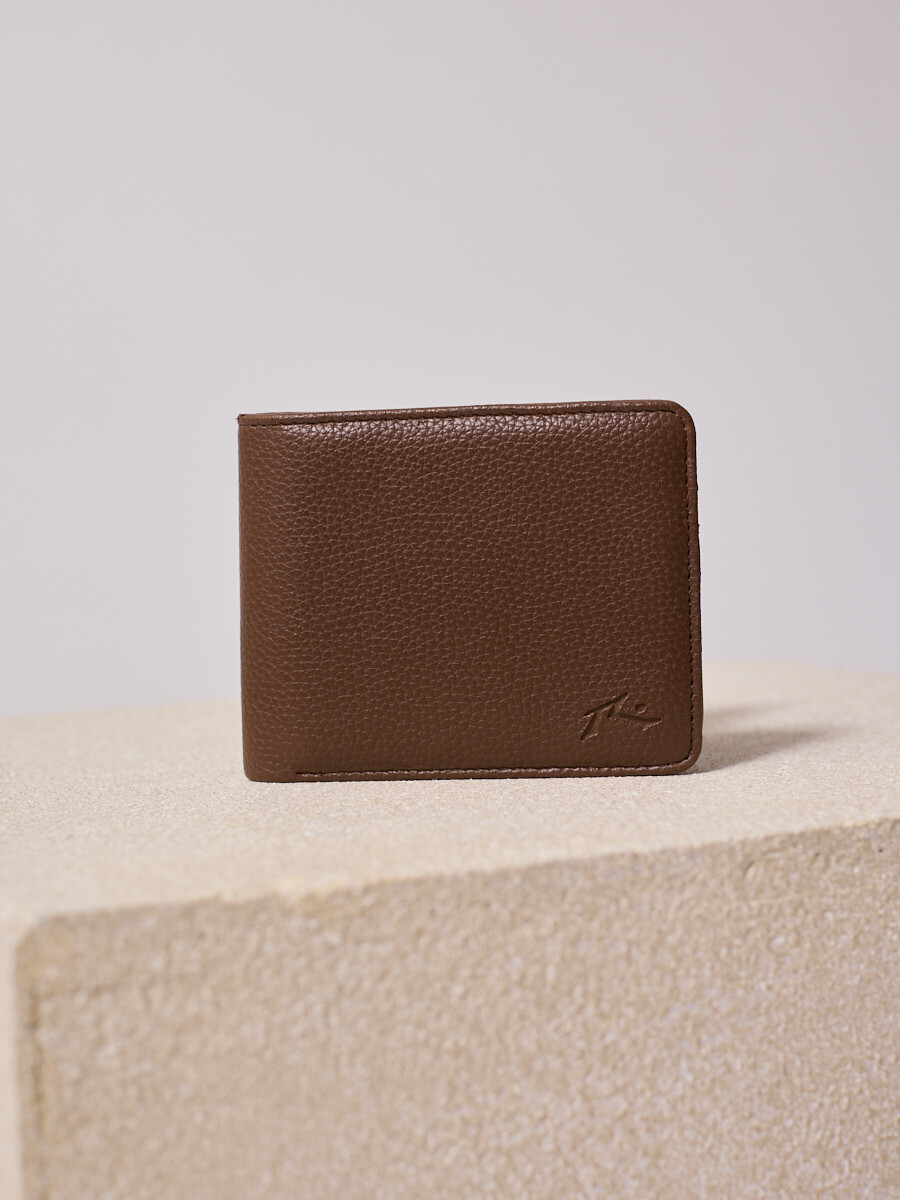BILLETERA KONROI RUSTY - MarrÓn 