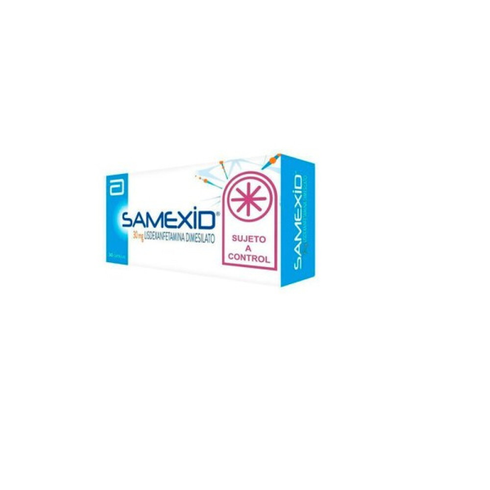 SAMEXID 30 MG. CJ X 30 CAPS. única