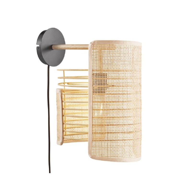 LUMINARIA DE PARED BRENDA Luminaria de Pared Brenda Wood