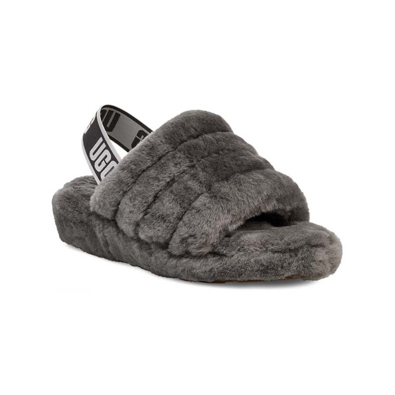 Fluff Yeah Slide - Mujer Charcoal