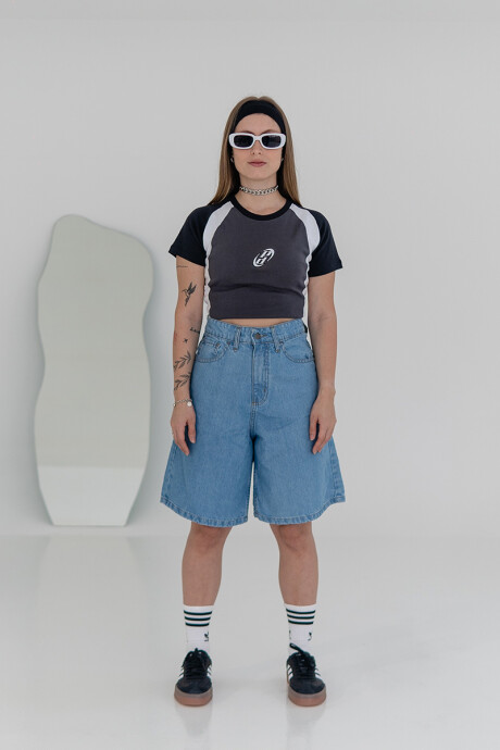 Bermuda Pulau Denim Women Azul