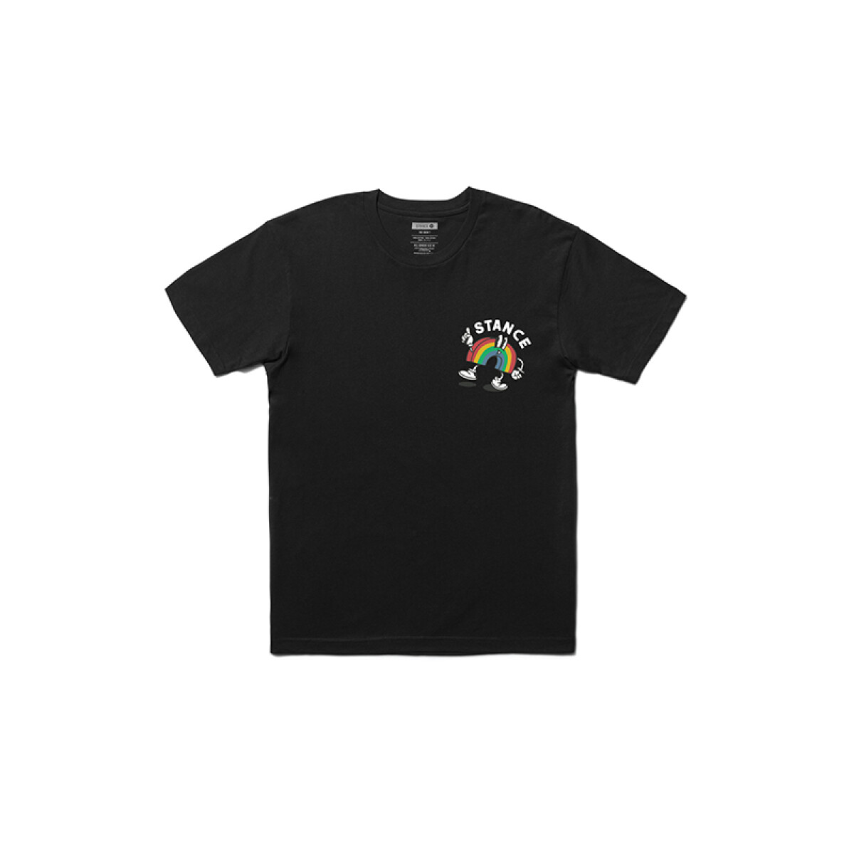 Remera Stance Coin Flip - Negro 