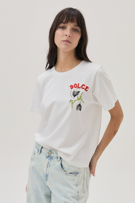 Remera Dolce Blanco