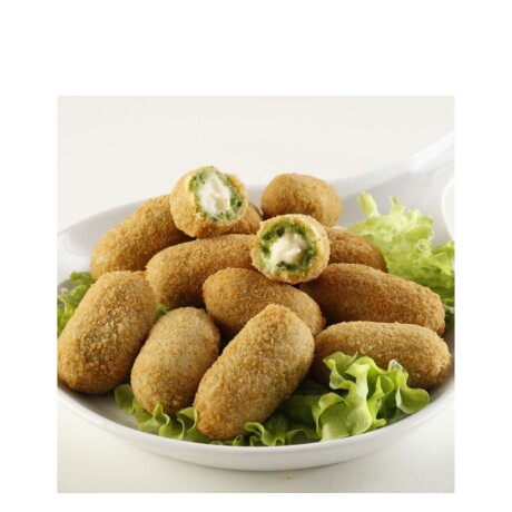 CROQUETA DE ARROZ Y ESPINACA 1KG CROQUETA DE ARROZ Y ESPINACA 1KG