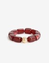 Pulseras Elásticas Acrilico Pulsera Elástica Resina - Dorado