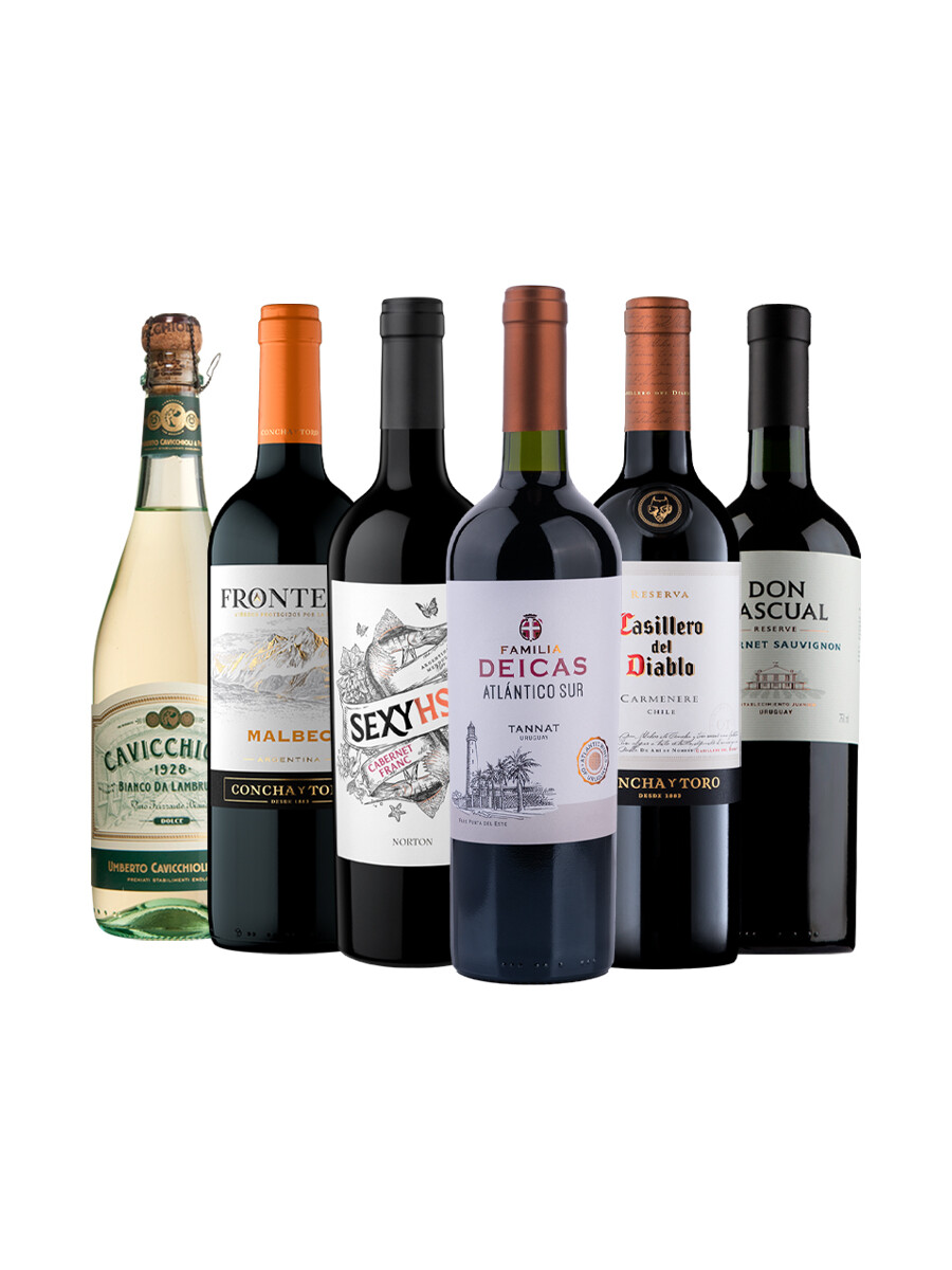 Pack Selección Recomendados de Marzo x6 vinos Pack Selección Recomendados de Marzo x6 vinos