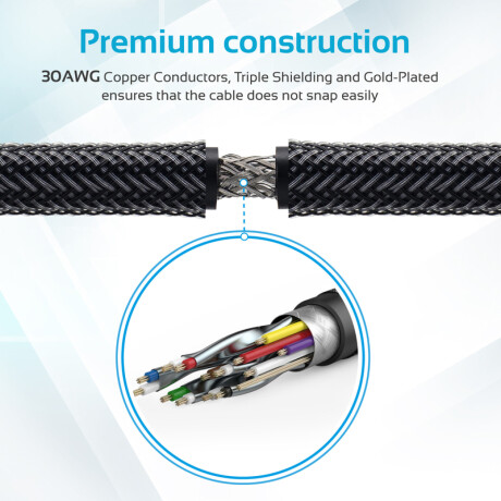 Cable Hdmi Promate 4k 5 Metros C/angulo Cable Hdmi Promate 4k 5 Metros C/angulo