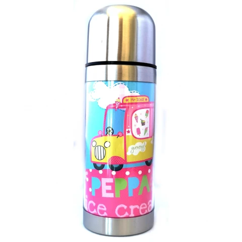 Termo de Metal Térmico 350 ml - Peppa Pig Diseño 136