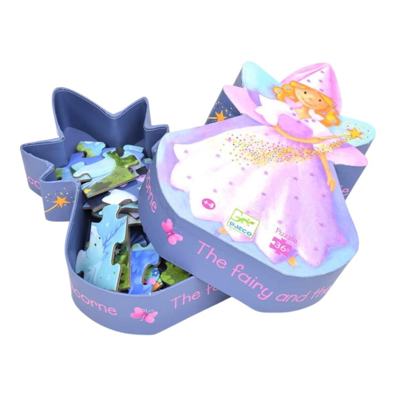 Puzzle El Hada y el Unicornio 36 Pzs Djeco Puzzle El Hada y el Unicornio 36 Pzs Djeco