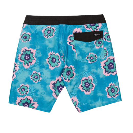 Boardshort Volcom Medal Petal Stoney 19" - Celeste Boardshort Volcom Medal Petal Stoney 19" - Celeste