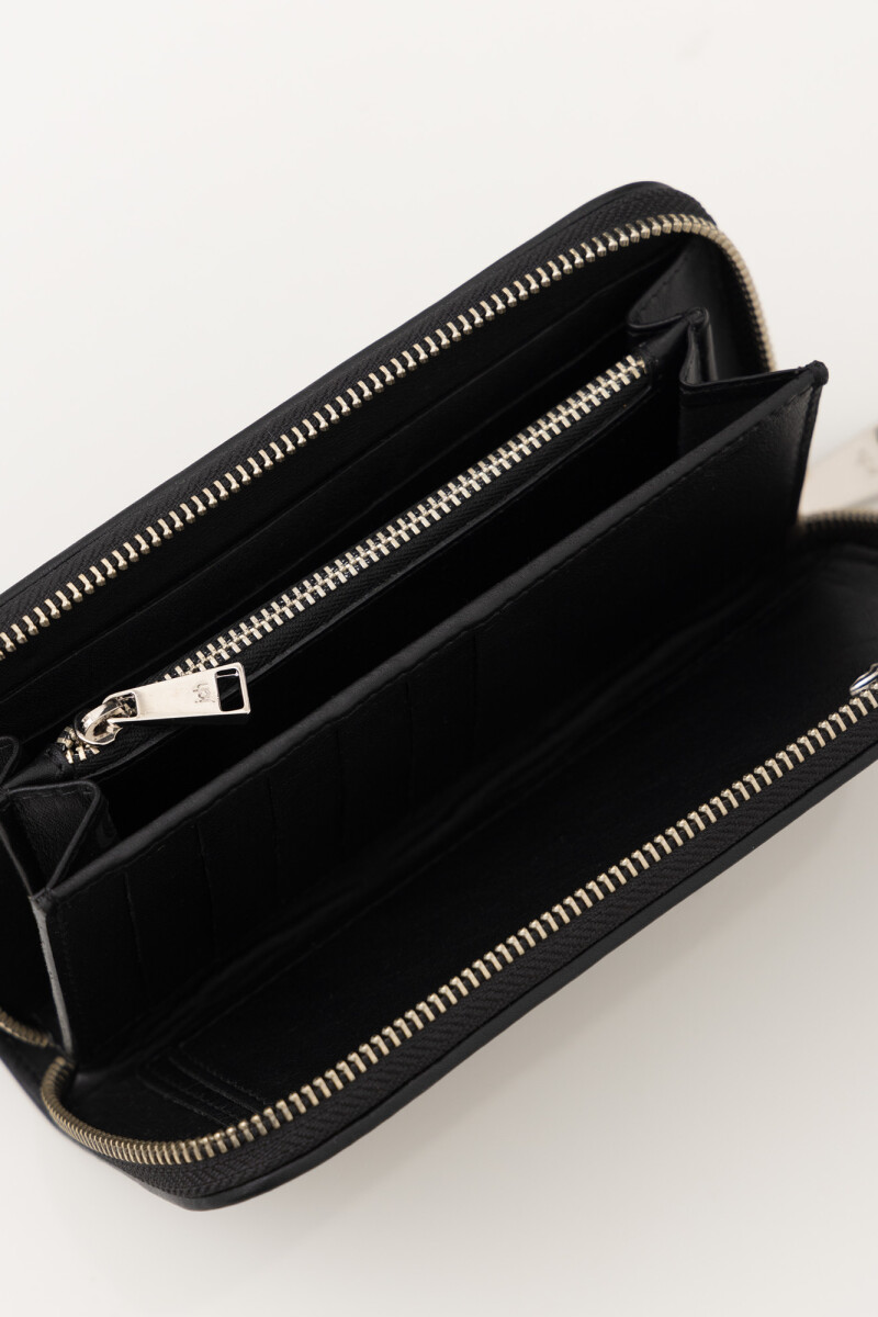 MAXI BILLETERA LIPSTICK Negro