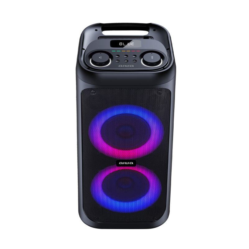 Torre de Sonido Bluetooth AIWA 400W PMPO TWS con luces LED | AWPOP1 Torre de Sonido Bluetooth AIWA 400W PMPO TWS con luces LED | AWPOP1