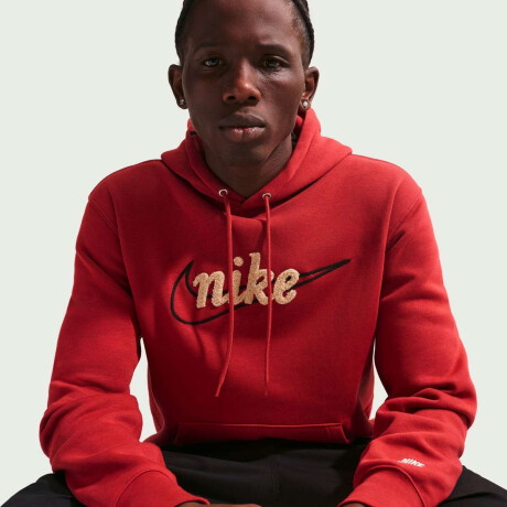 Campera Nike Sportswear Club de Hombre Rojo