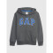 V-NEW FZ GAP ARCH HOOD CHARCOAL GREY