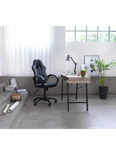 Escritorio ABBETVED 48x120 roble/negro Escritorio ABBETVED 48x120 roble/negro