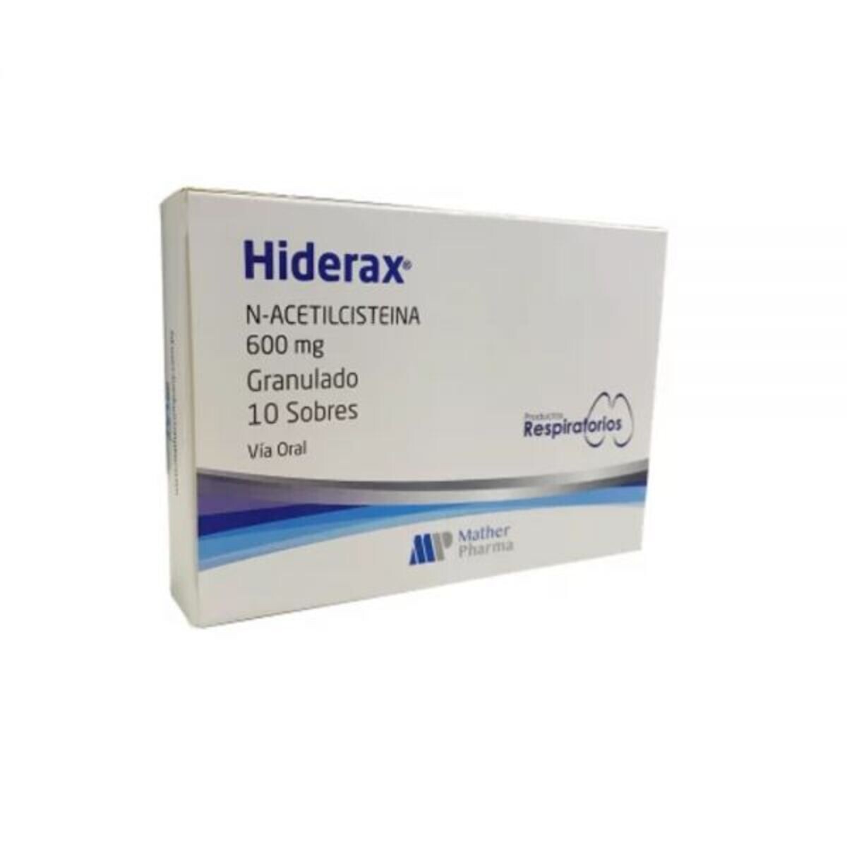 HIDERAX 600 MG. GRANULADO CJ X 10 SOBRES 