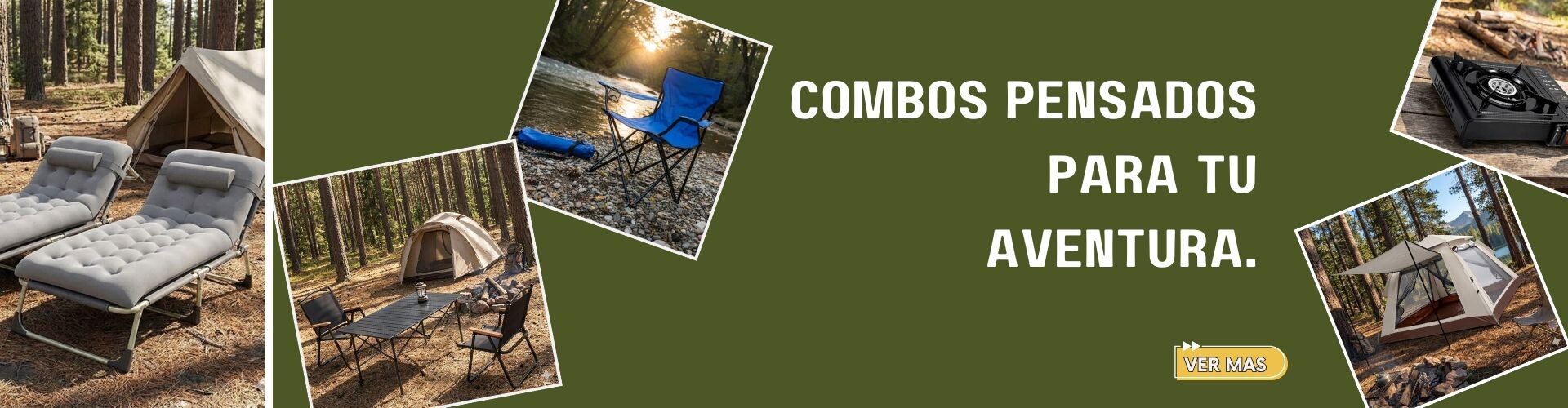 Combos pensados para tu aventura.