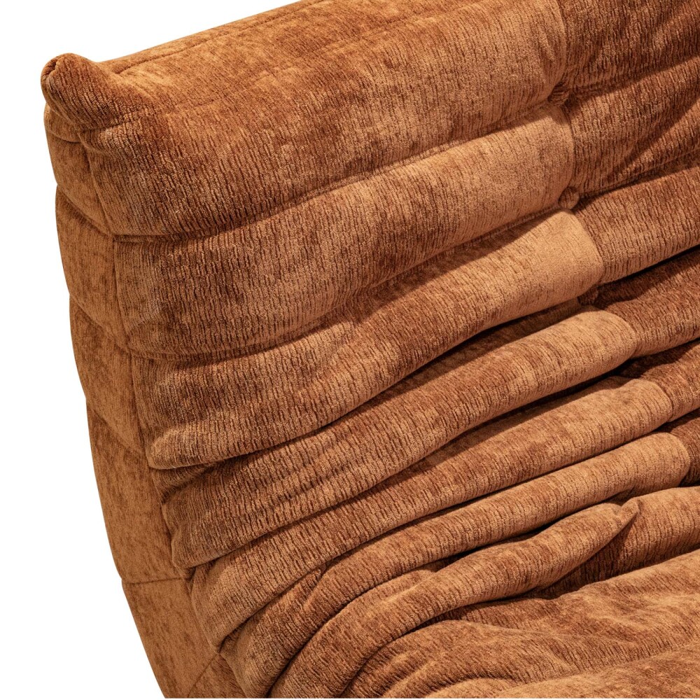 SOFÁ INDIVIDUAL ESPUMA MARRON COMFY CARAMELO