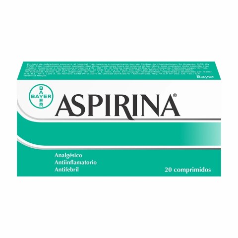 Aspirina 500 mg por 20 Comprimidos Aspirina 500 mg por 20 Comprimidos