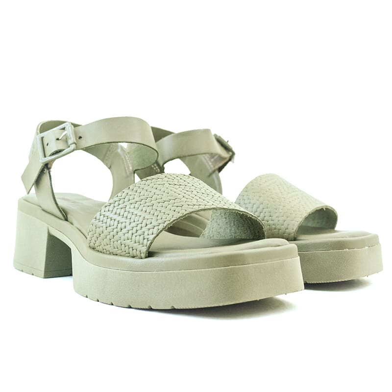 Sandalias Country Tira Ancha de Mujer - 26301 Salvia