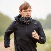 Cuello Térmico Running Reebok Gris Con Blanco Diseño