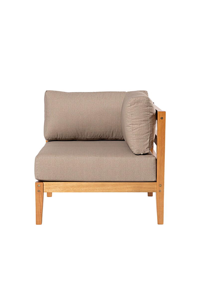 CANNES ESQUINA ESQUINA CANNES RIPADA ACQUABLOCK FENDI 74x74x66CM JATOBA