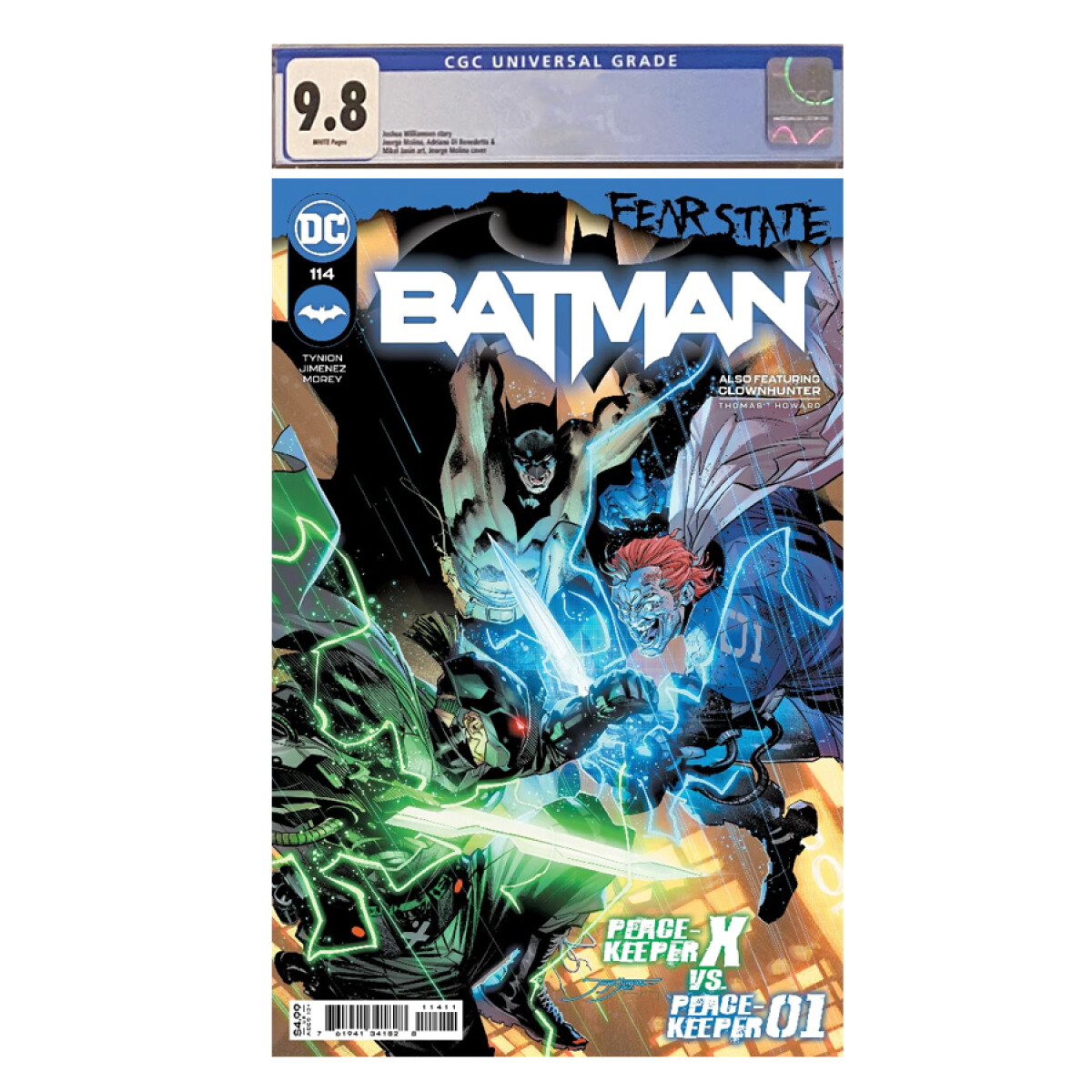CGC Universal Grade Comic - Batman Fear State! · Batman #114 