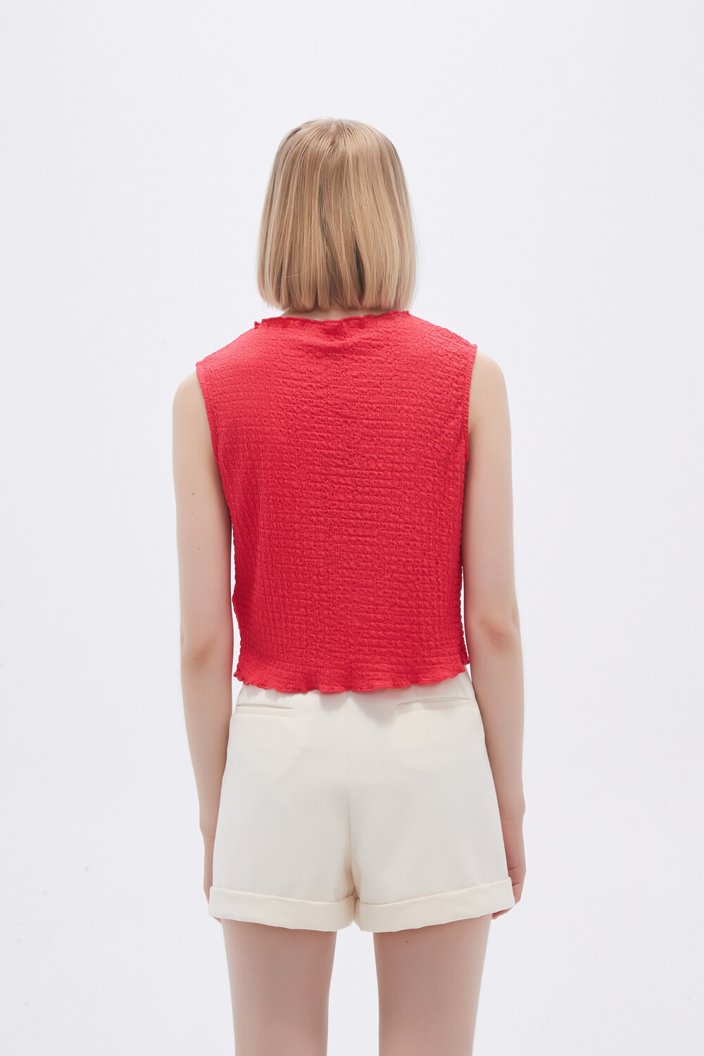 Musculosa Indig Rojo Coral