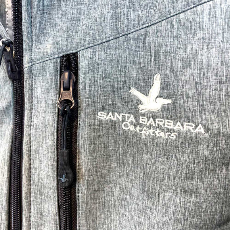 Santa barbara campera soft con cap hombre Gris