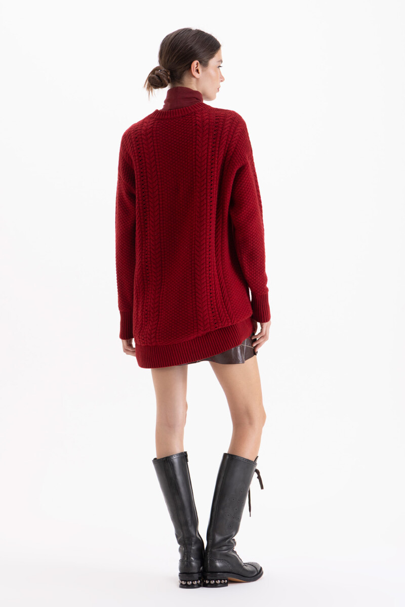 SWEATER MATILDA Bordo