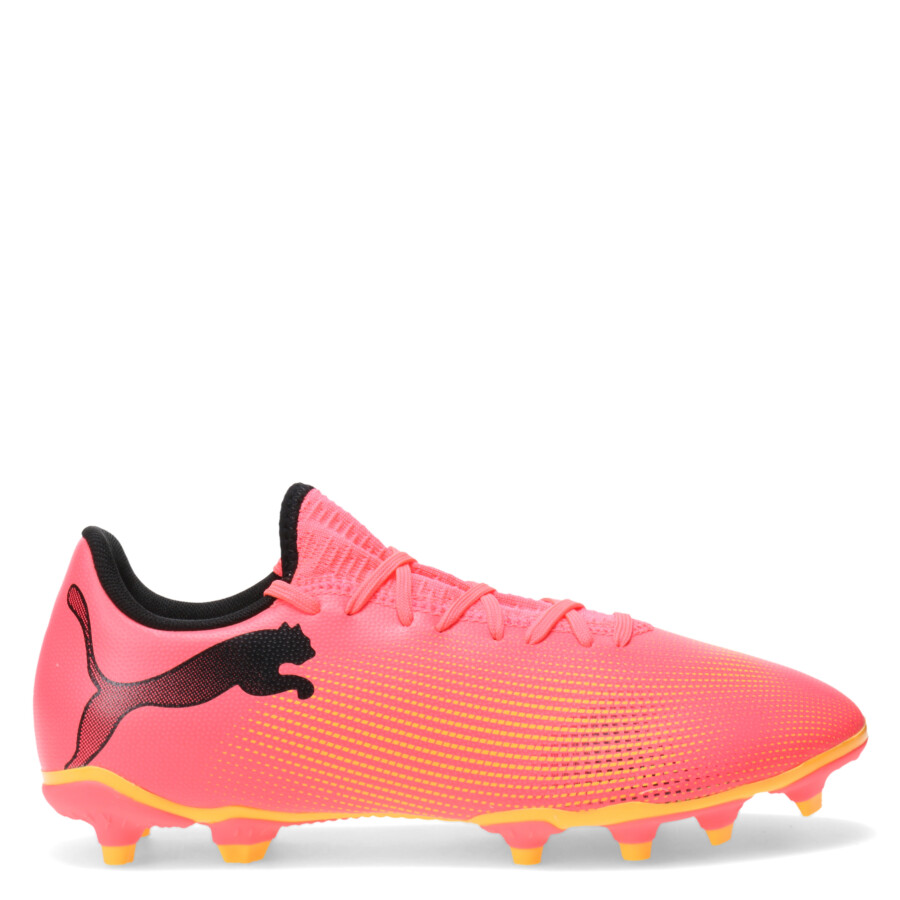 Championes de Hombre Puma Future 7 Play Anaranjado - Negro