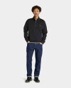 Polera Oyster River 1/4 Cierre Hombre Black